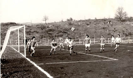 Le prime partite Campo Sportivo